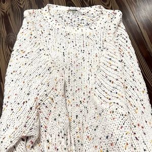 L Love Oversized knit sweater